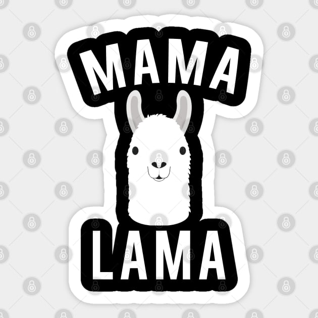 Mama Lama Sticker by TShirtWaffle1